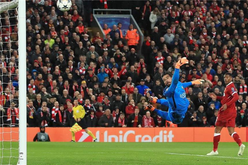 FC Liverpool hat Interesse an Torwart Alisson Torwart Alisson könnte bald das Trikot des FC Liverpool tragen. Foto: Peter Byrne/PA Wire