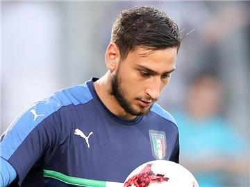Torwart Gianluigi Donnarumma hat seinen Vertrag beim AC Mailand verlängert. Foto: Jan Woitas