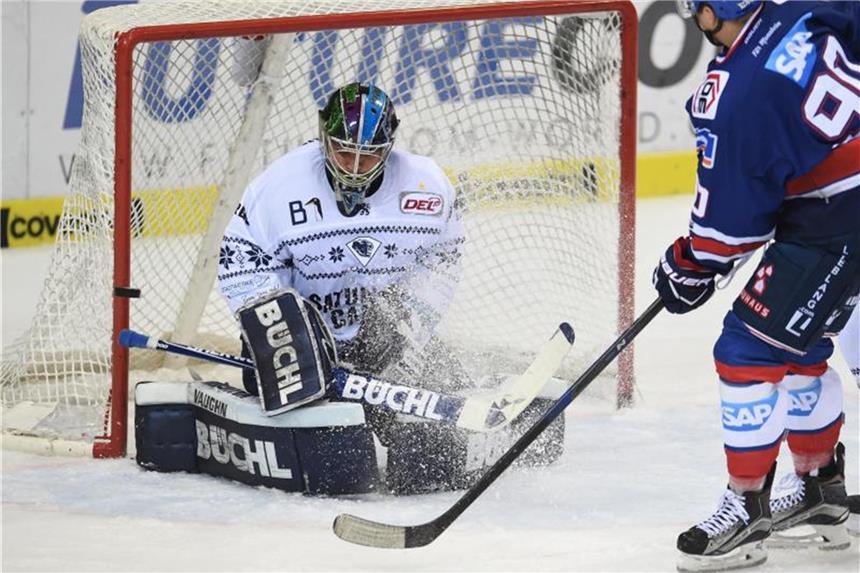 Eishockey-Torwart Reimer verlängert bis 2020 in Ingolstadt Torwart Jochen Reimer verlängerte in Ingolstadt. Foto: Andreas Gebert