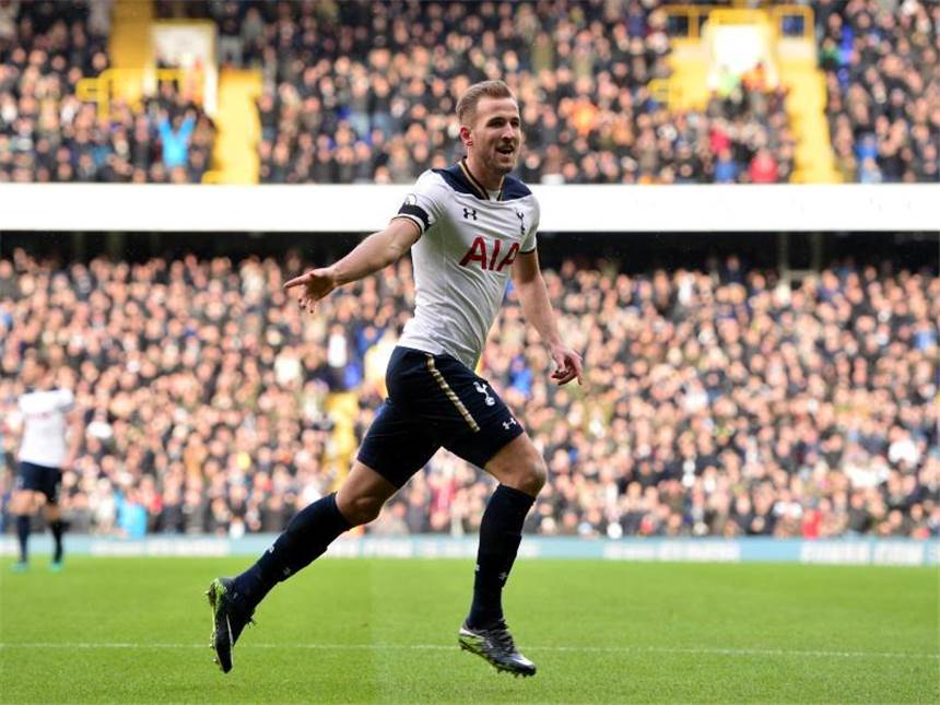 Özil beendet Arsenals Auswärtsmisere Tottenham Hotspurs Harry Kane war mit drei Treffern gegen West Bromwich Albion Mann des Tages. Foto: Dominic Lipinski