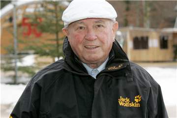 Tournee-Ehrenpräsident Hans Ostler ist im Alter von 93 Jahren gestorben. Foto: Brigitte Waltl-Jensen