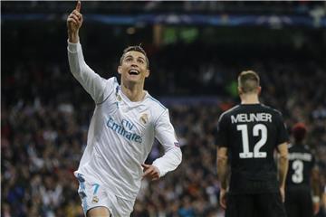 Traf doppelt gegen Paris: Reals Superstar Cristiano Ronaldo. Foto: Paul White/AP