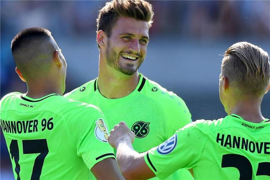 Hannovers Märchen: Ex-Kreisligaspieler Weydandt trifft Traf für Hannover 96: Hendrik Weydandt. Foto: Foto Huebner