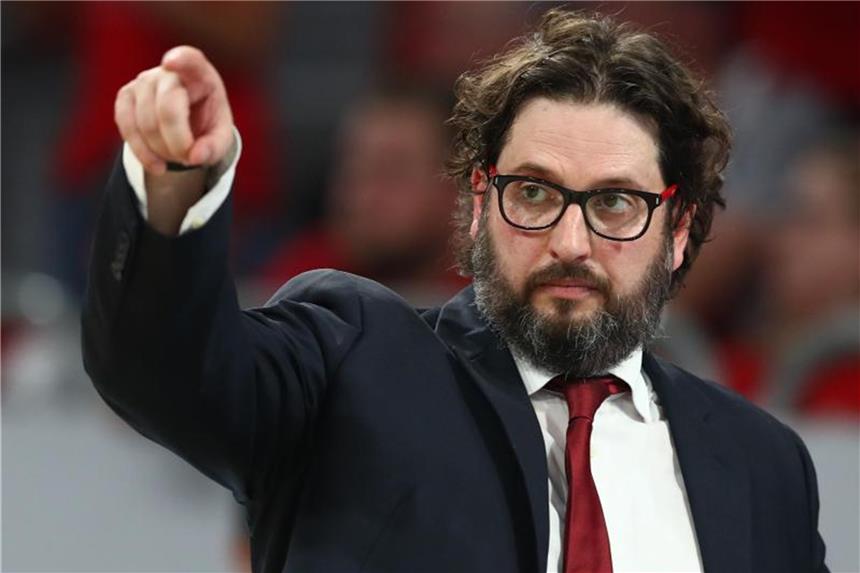 Trinchieri: Euroleague-Spiel in Malaga ein Charaktertest Trainer Andrea Trinchieri macht das Spiel gegen Malaga zu einem Charaktertest für die Bamberger. Foto: Daniel Karmann
