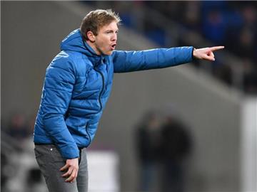 Trainer Julian Nagelsmann ist mit Hoffenheim in dieser Saison noch ungeschlagen. Foto: Uwe Anspach