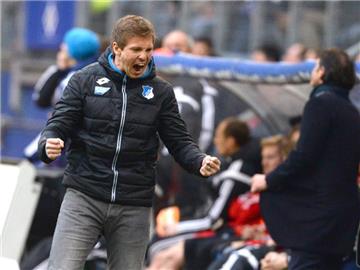 Trainer Julian Nagelsmann verleiht den Hoffenheimern neue Hoffnung. Foto: Dominik Flügel