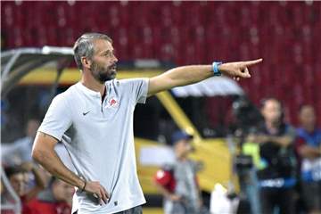 Trainer Marco Rose will mit Salzburg die Champions League erreichen. Foto: Herbert Neubauer/APA