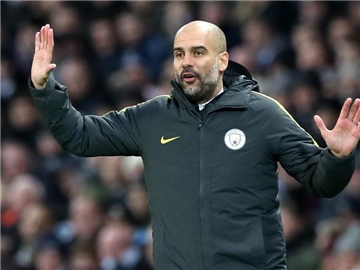 Trainer Pep Guardiola steht mit Manchester City unter Erfolgsdruck. Foto: Owen Humphreys