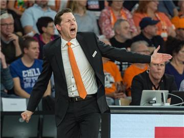 Trainer Thorsten Leibenath konnte mit seinen Ulmern in der Bundesliga noch nicht gewinnen. Foto: Daniel Maurer