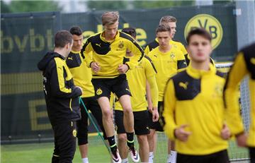 Training der BVB-U19 in Brackel am 25. Mai.