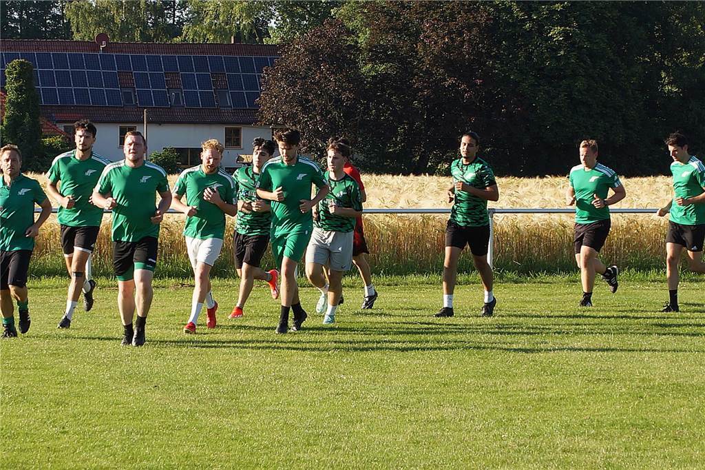 Trainingsauftakt SV Bausenhagen