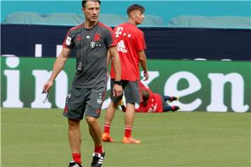 Traut seinem Ex-Club eine gute Saison zu: Bayern-Coach Niko Kovac. Foto: Pedro Portal/Miami Herald/AP