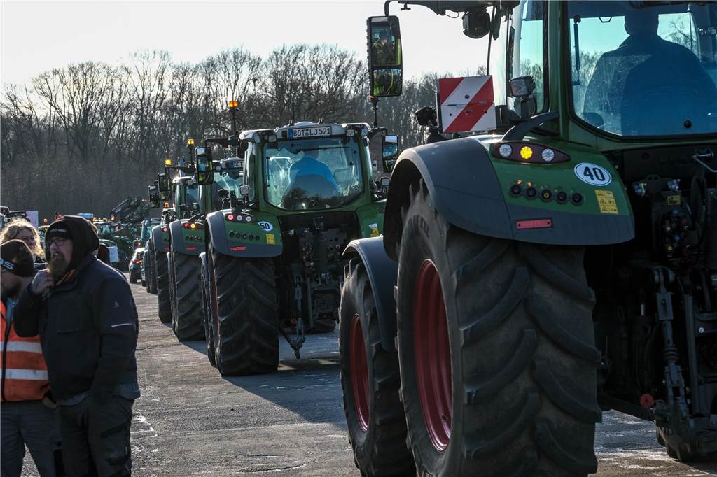 Bauerndemo am 8.1.2024 in Recklinghausen