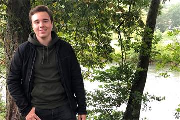 Treffen in der Stadtmühlenbucht: Paul Arndt engagiert sich auf politischer Ebene für seine Heimatstadt Haltern. 