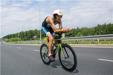 Triathlet Kamil Jablonski aus Lünen startet für die TV Werne Wasserfreunde.