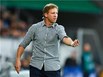 Tritt als erster Trainer der Initiative "Common Goal" bei: Hoffenheims Julian Nagelsmann. Foto: Uwe Anspach