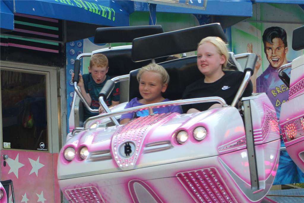 Trotz der Hitze war auf der Ahauser Kirmes viel los.