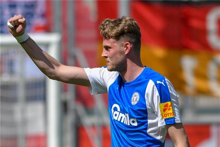 Medien: Düsseldorf vor Transfer von Marvin Ducksch Trotz des verpassten Aufstiegs könnte Marvin Ducksch in der kommenden Saison Bundesliga spielen. Foto: Armin Weigel
