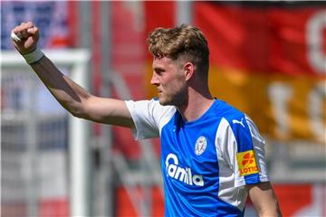 Trotz des verpassten Aufstiegs könnte Marvin Ducksch in der kommenden Saison Bundesliga spielen. Foto: Armin Weigel