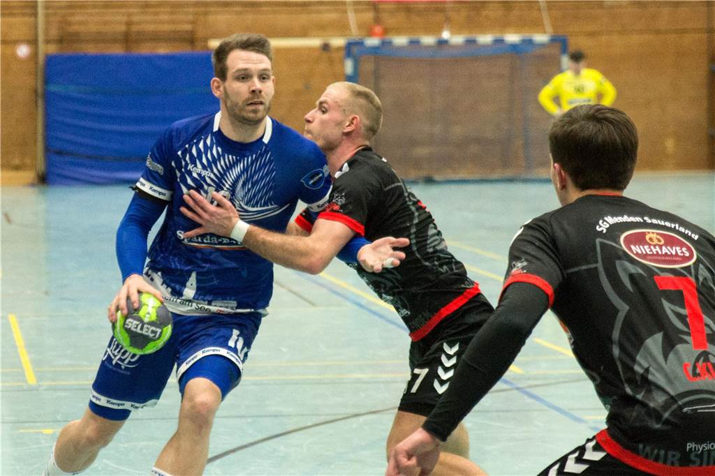 Trotz eines guten Starts musste sich der HSC am Ende wieder geschlagen geben, verlor mit 27:30 gegen die SG Menden Sauerland Wölfe.