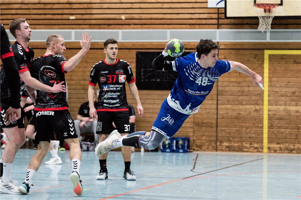 Trotz eines guten Starts musste sich der HSC am Ende wieder geschlagen geben, verlor mit 27:30 gegen die SG Menden Sauerland Wölfe.