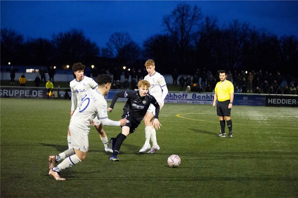 Trotz eines starken Kampfes mussten sich die A-Junioren des TuS Haltern am See im Westfalenpokal-Viertelfinale dem Bundesligisten VfL Bochum geschlagen geben.