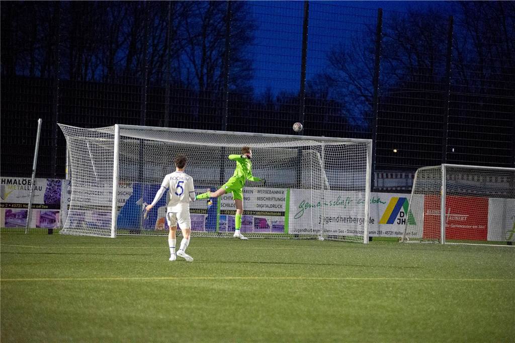 Trotz eines starken Kampfes mussten sich die A-Junioren des TuS Haltern am See im Westfalenpokal-Viertelfinale dem Bundesligisten VfL Bochum geschlagen geben.