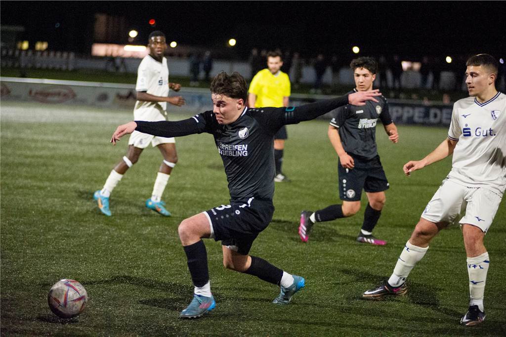 Trotz eines starken Kampfes mussten sich die A-Junioren des TuS Haltern am See im Westfalenpokal-Viertelfinale dem Bundesligisten VfL Bochum geschlagen geben.