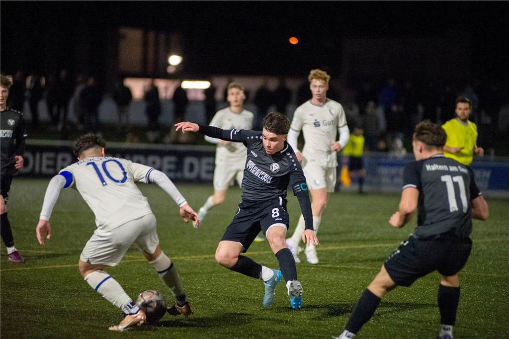 Trotz eines starken Kampfes mussten sich die A-Junioren des TuS Haltern am See im Westfalenpokal-Viertelfinale dem Bundesligisten VfL Bochum geschlagen geben.
