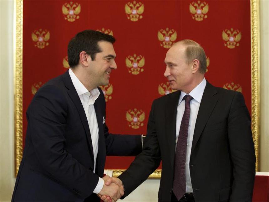 Athen zahlt IWF-Kredit zurück Tsipras hat eine engere Zusammenarbeit seines Landes mit Russland vereinbart. Foto: Alexander Zemlianichenko