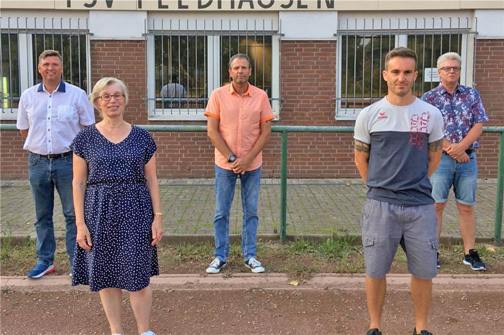Platz soll geschlossen werden - der TSV Feldhausen kämpft ums Überleben Vorstand TSV Feldhausen