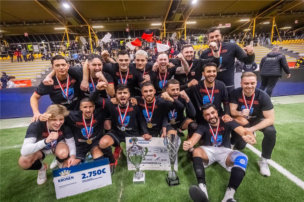 Halle Nette ist bei der HSM stark besetzt: Westfalia Dortmund gibt Favoriten-Rolle ab Türkspor Dortmund ist amtierender Dortmunder Hallenstadtmeister.