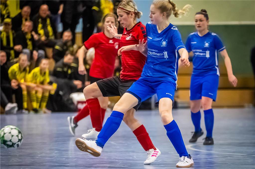 Die Vorrunde der HSM der Damen in Nette: Titelträger BVB mit dabei TuS Eichlinghofen konnte das letzte Hallenduell gegen Westfalia Dortmund für sich entscheiden.