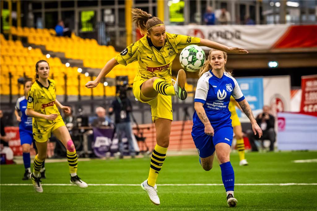 Frauenfußball-Boom in Dortmund dank BVB-Engagement?: Das sehen nicht alle nur positiv Der Tv Brechten bei der HSM gegen den BVB