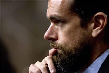 Twitter-Chef Jack Dorsey sagte, man sei die Versuche russischer Einflussnahme „unvorbereitet und schlecht ausgestattet“ gewesen. Foto: Jose Luis Magana/AP