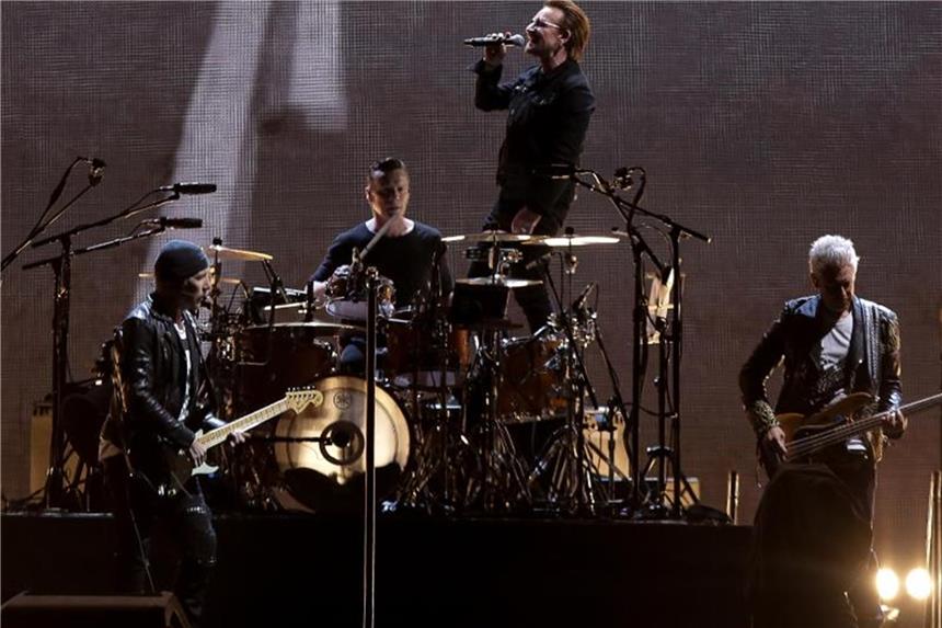 Wegen Messi: U2 verschieben Konzertbeginn in Buenos Aires U2 nehmen Rücksicht auf die Fußball-Fans. Foto: Diego Pineda/colprensa