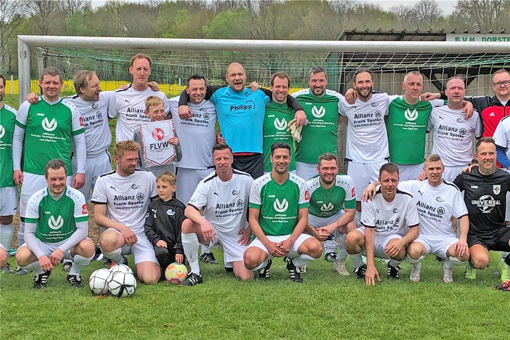 Ü40-Kreispokalfinale 2023, BVH Dorsten - DJK Sporfreunde Datteln 3:6 (2:4)