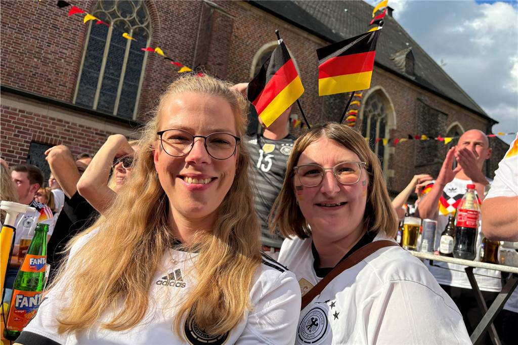 Public-Viewing in Südlohn