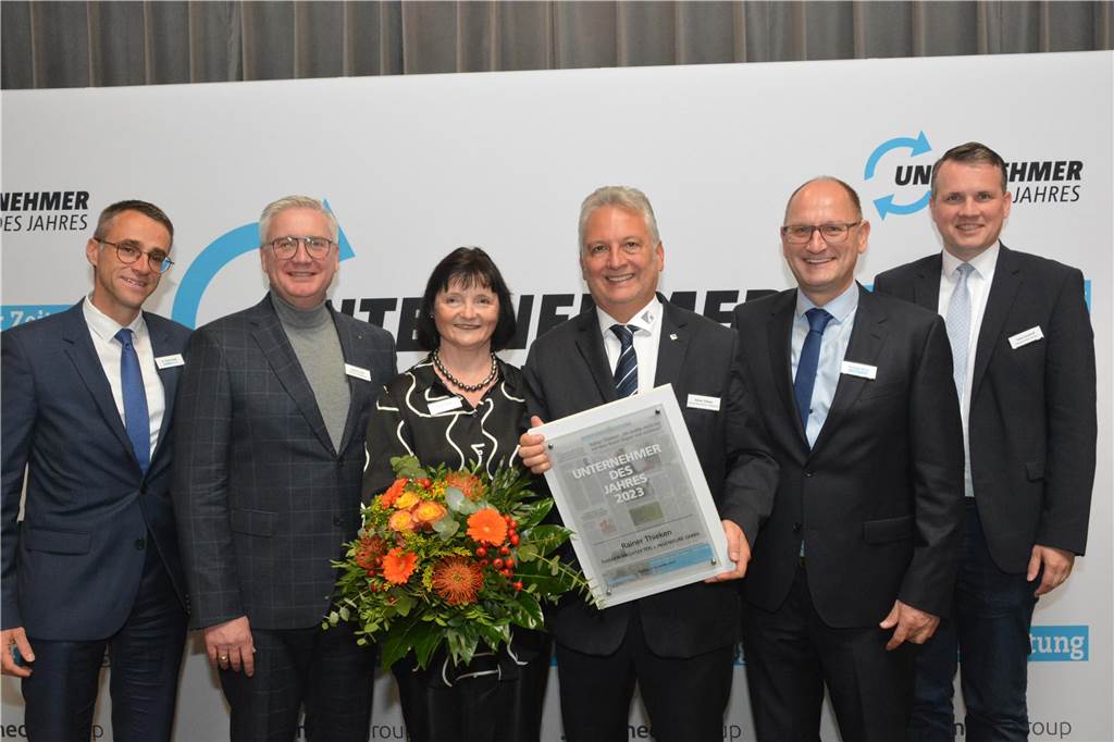 Unternehmer des Jahres 2023 in Dorsten: Bilder vom Festakt mit über 150 geladenen Gästen Über 150 Gäste kamen am Freitag (3. November) ins Wulfener Gemeinschaftshaus zur Preisverleihung "Unternehmer des Jahres".