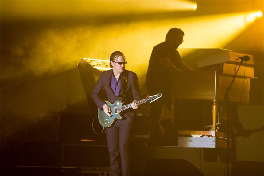 Einladung zum „Blues Deluxe“ Über 3300 Zuschauer feierten in der Halle Münsterland den amerikanischen Gitarristen Joe Bonamassa.