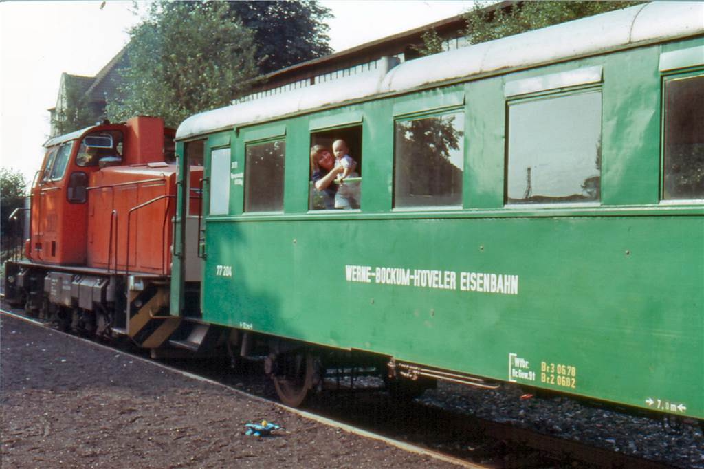 Die Straßenbahn von Werne nach Unna.