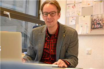 Ulrich Vomhof, Leiter der Johann-Conrad-Schlaun-Gesamtschule musste in diesem Jahr 59 Familien eine Absage erteilen. 