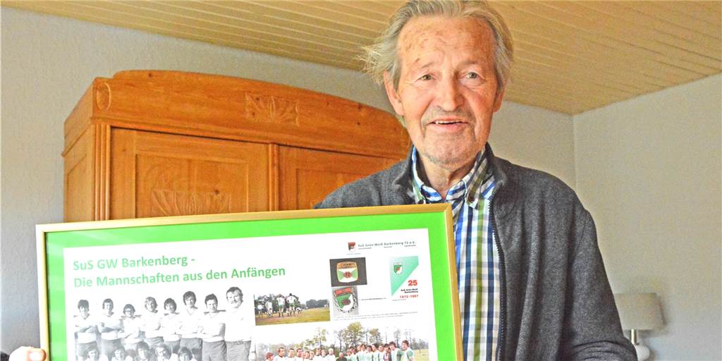 Ein Sportverein als Identitätsstifter eines Stadtteils - Grün-Weiß Barkenberg wird 50 Ulrich Weiffenbach ist Gründungsmitglied von SuS Grün-Weiß Barkenberg.