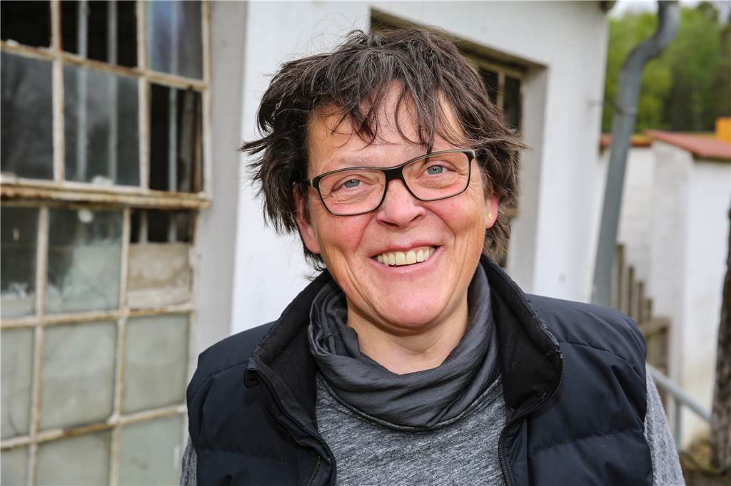 Gut Königsmühle: Isolation soll für behinderte Menschen wie Urlaub sein Ulrike Hartung leitet die Wohn- und Lebensgemeinschaft.