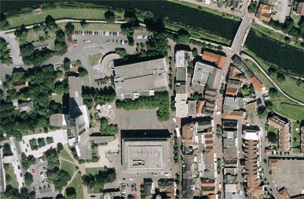 Rund um den Marktplatz sind deutlich mehr Bäume als vor zehn Jahren zu sehen.