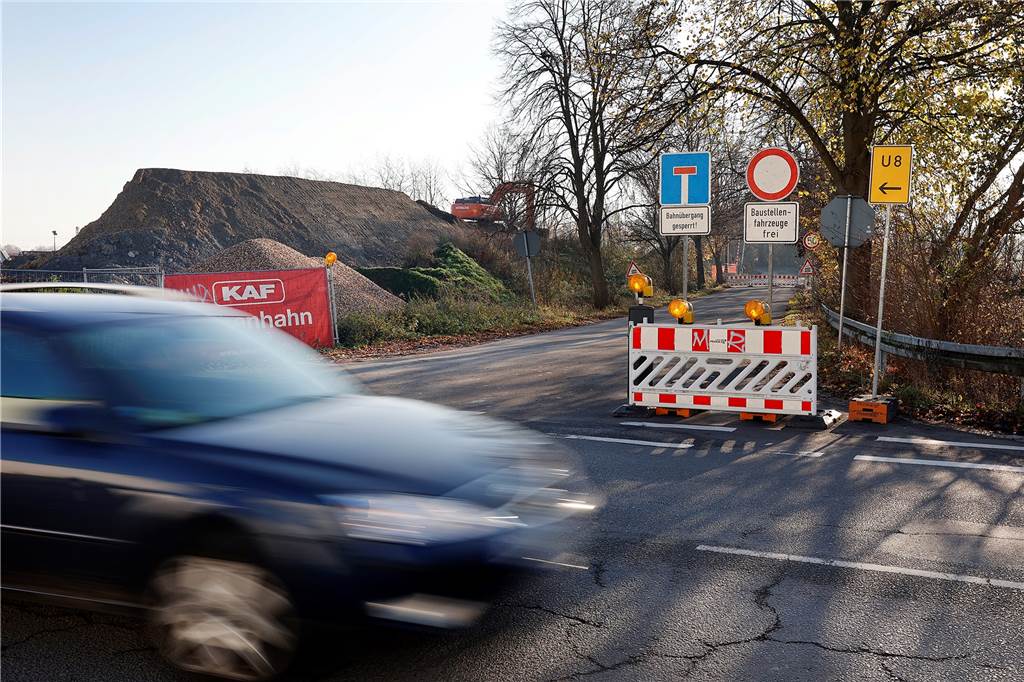 Umleitungen, die am Wochenende um die Südkamener Straße herum führen, sind ausgeschildert.