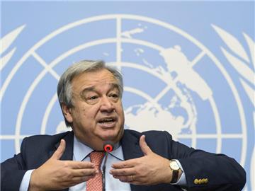 UN-Flüchtlingskommissar António Guterres hat Europa aufgerufen, Flüchtlinge direkt aus den Lagern und Ländern außerhalb des Kontinents aufzunehmen. Dabei solle nicht nach Religion oder anderen Kriterien unterschieden werden. Foto: Jean-Christophe Bott