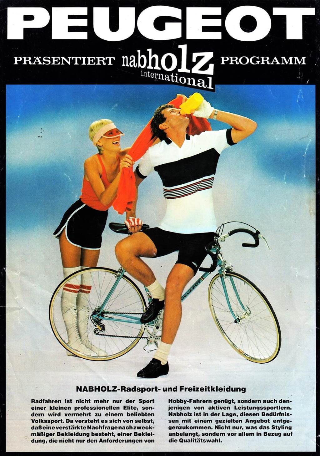 Und dann wurde das Fahrrad zum Sportartikel.
