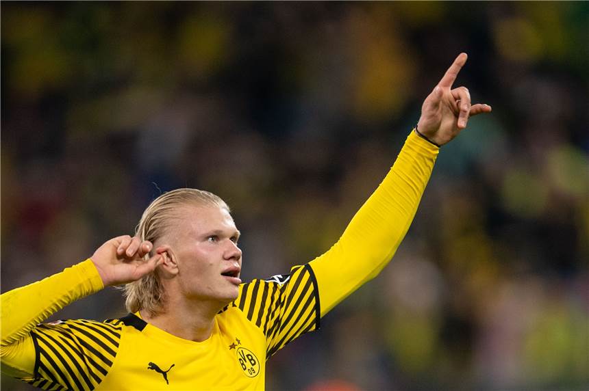 Unerreicht: Erling Haalands Torquote ist unter den BVB-Stürmern der vergangenen 30 Jahre einmalig.
