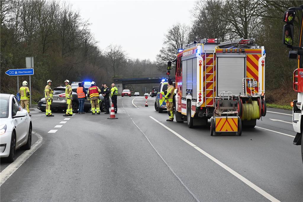 Unfall an der A31 in Dorsten Unfall an der Königsberger Allee.